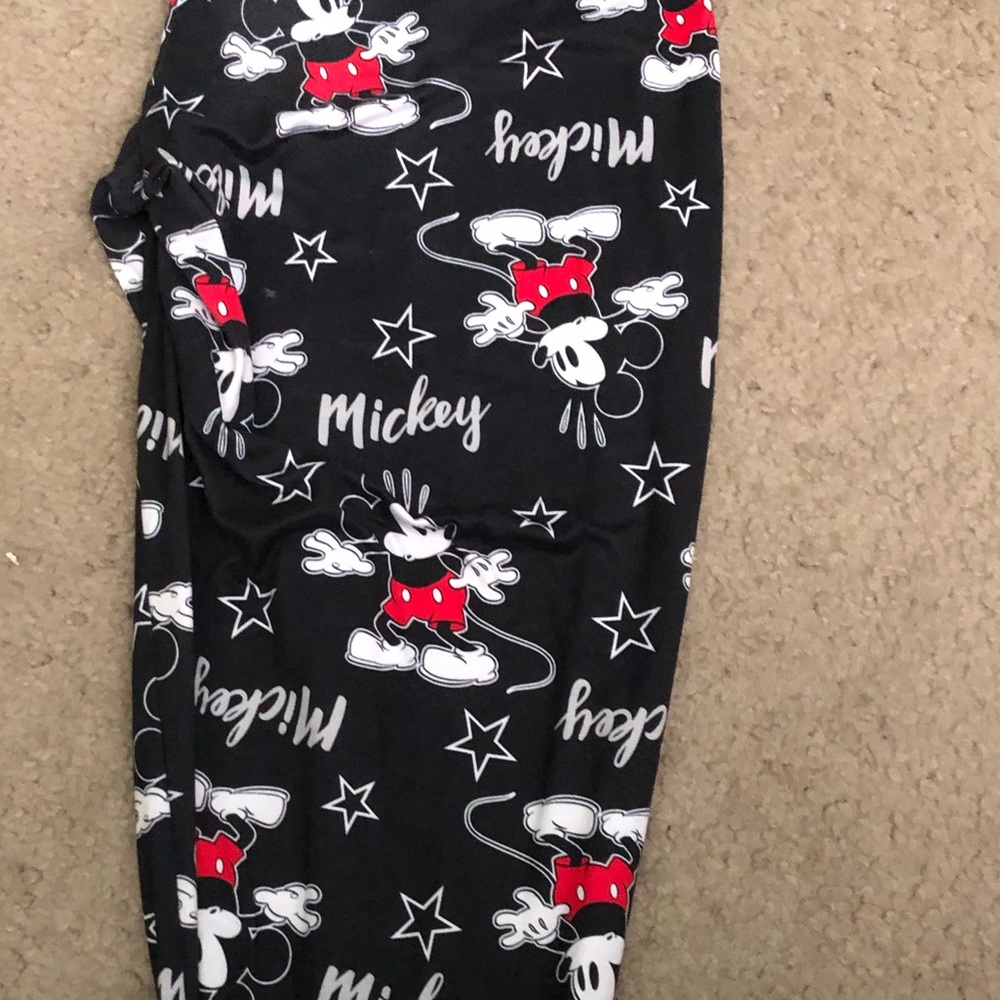 Mickey Mouse pajama pants, size s/m